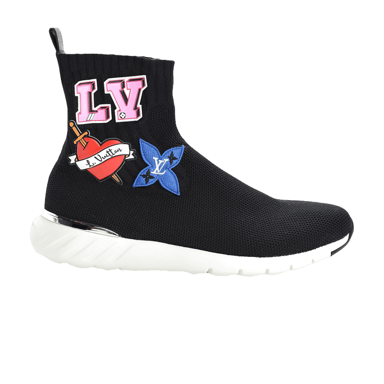 Louis Vuitton, Shoes, Louis Vuitton Black Heart Sock Sneakers