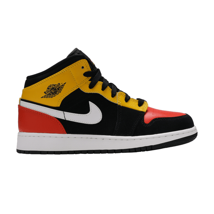 Air Jordan 1 Mid SE GS 'Amarillo Team 
