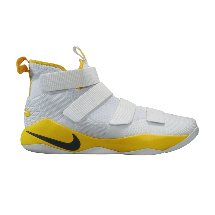 Lebron soldier 11 white and gold new arrivals