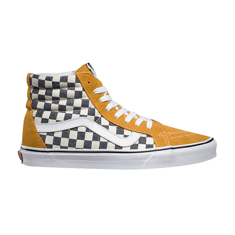 Sk8-Hi Reissue 'Checkerboard - Spruce Yellow'