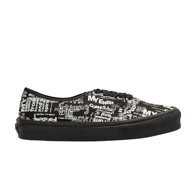 Buy Comme des Garçons x Authentic LX 'Graffiti - Black