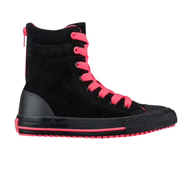 Chuck Taylor All Star Hi-Rise Boot X-Hi GS 'Black Hot Punch'