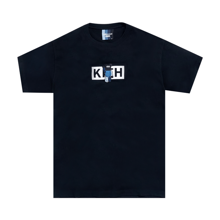 Kith x Bearbrick Logo T-Shirt 'Black 