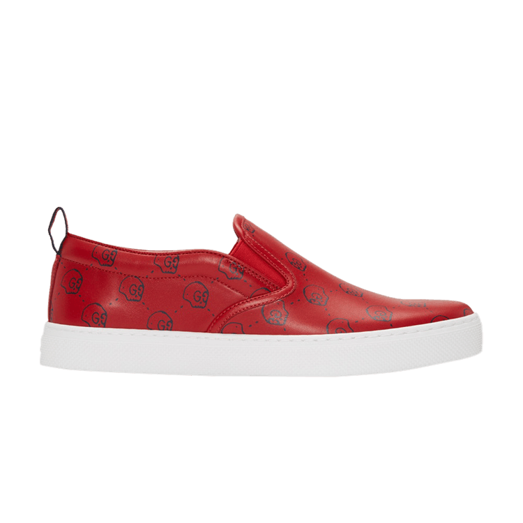 Gucci Signature Slip-on Sneaker in Red