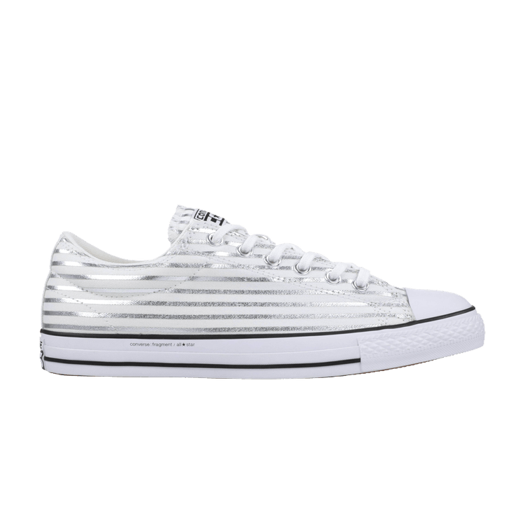 Fragment Design x Chuck Taylor All Star Low 'Silver Stripe'