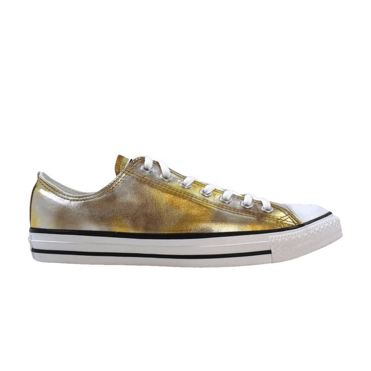 Chuck Taylor All Star Low 'Metallic Canvas - Silver Gold'