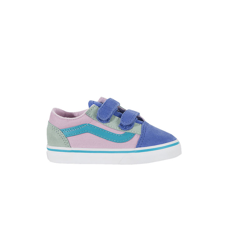 Old Skool V Toddler 'Color Block - Lilac Snow Ultramarine'