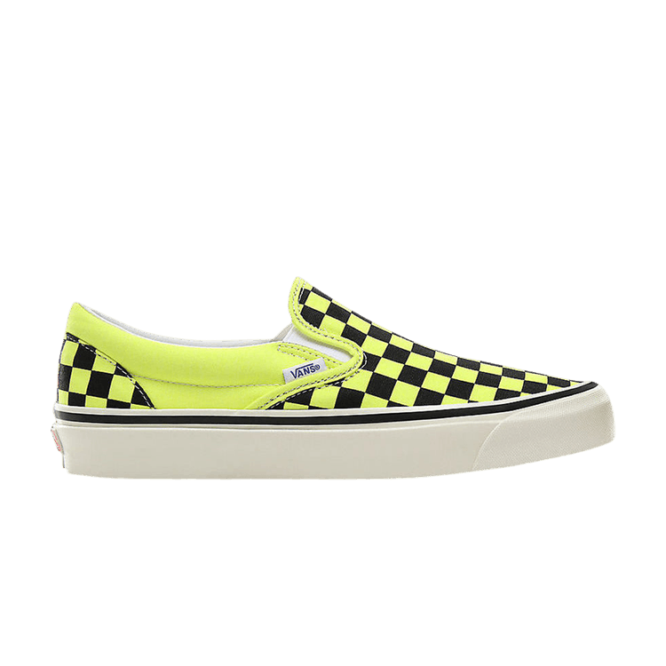 Classic Slip-On 98 DX 'Anaheim Factory - Yellow Neon Checkerboard'