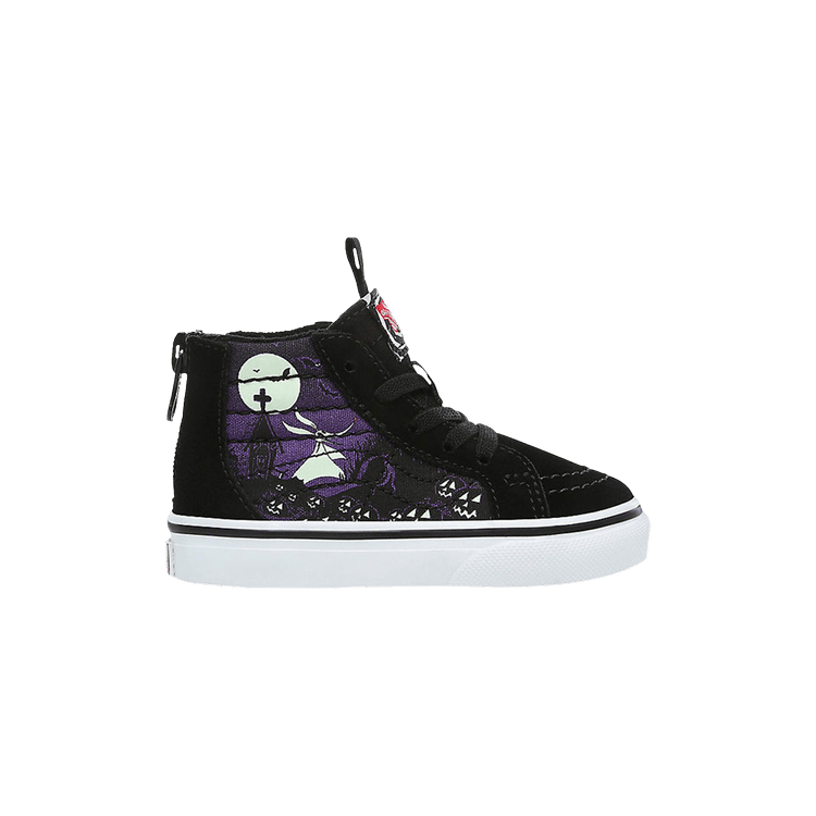 The Nightmare Before Christmas x Sk8-Hi Zip Toddler 'Jacks Lament'