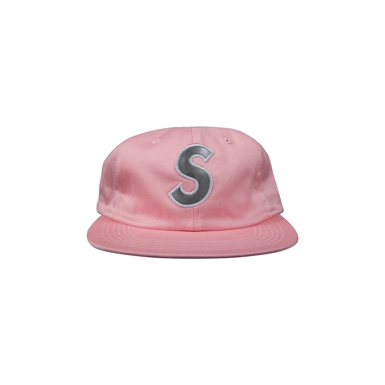 Supreme 3M Reflective S Logo 6-Panel 'Pink'