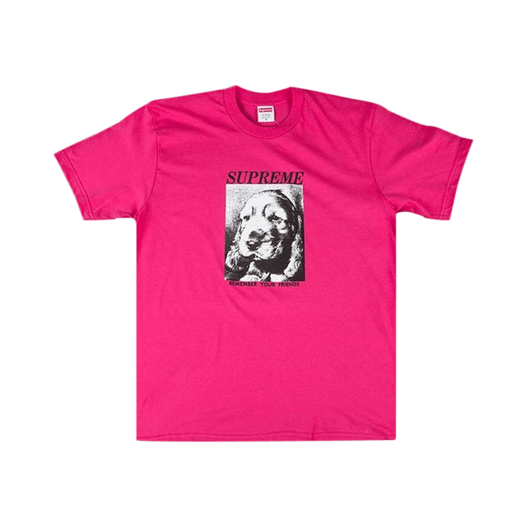 Supreme Remember T-Shirt 'Pink' | GOAT