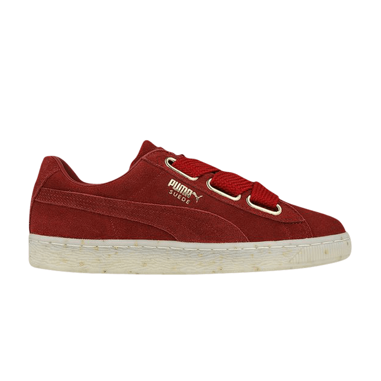 Buy Wmns Suede Heart Celebrate Red Dahlia 365561 02 GOAT CA