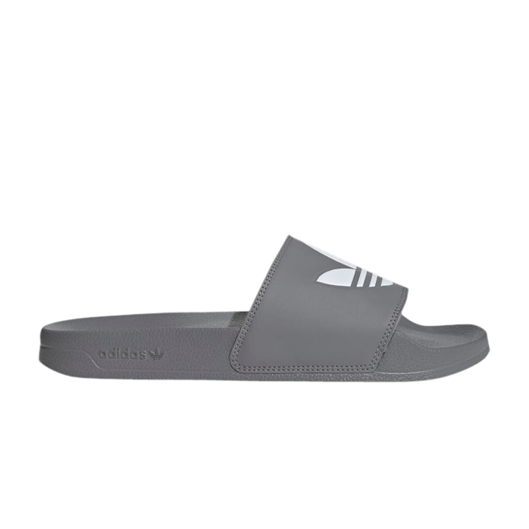 Buy Adilette Lite Slides 'Trefoil Logo - Grey' - FU7592 - Grey | GOAT AU