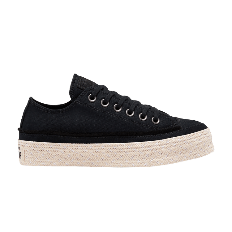 Wmns Chuck Taylor All Star Espadrille Low 'Trail to Cove - Black'