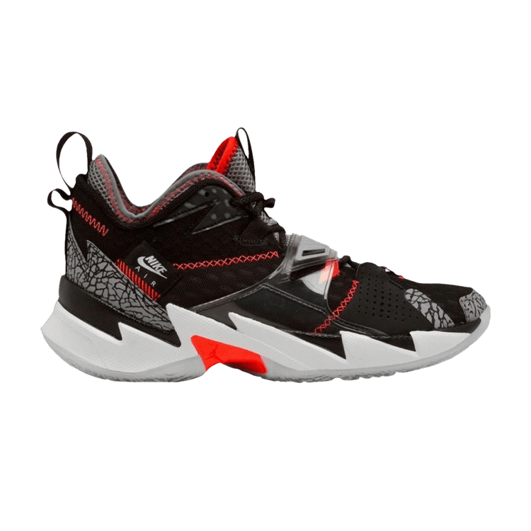Buy Air Jordan Why Not Zer0.3 GS 'Black Cement' - CD5804 006