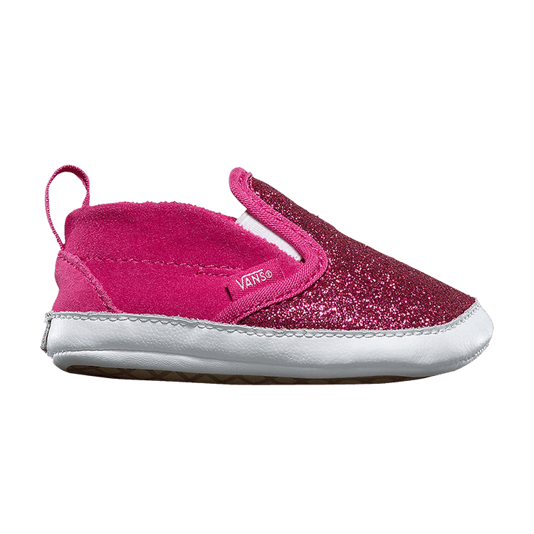 Slip-On V Crib 'Glitter Rosy'