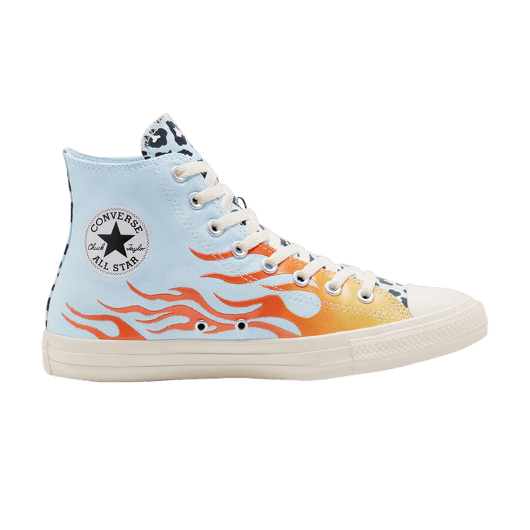 Chuck Taylor All Star High 'Twisted Archive Print - Flame'