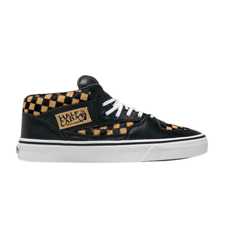 Half Cab 'Calf Hair Checkerboard'