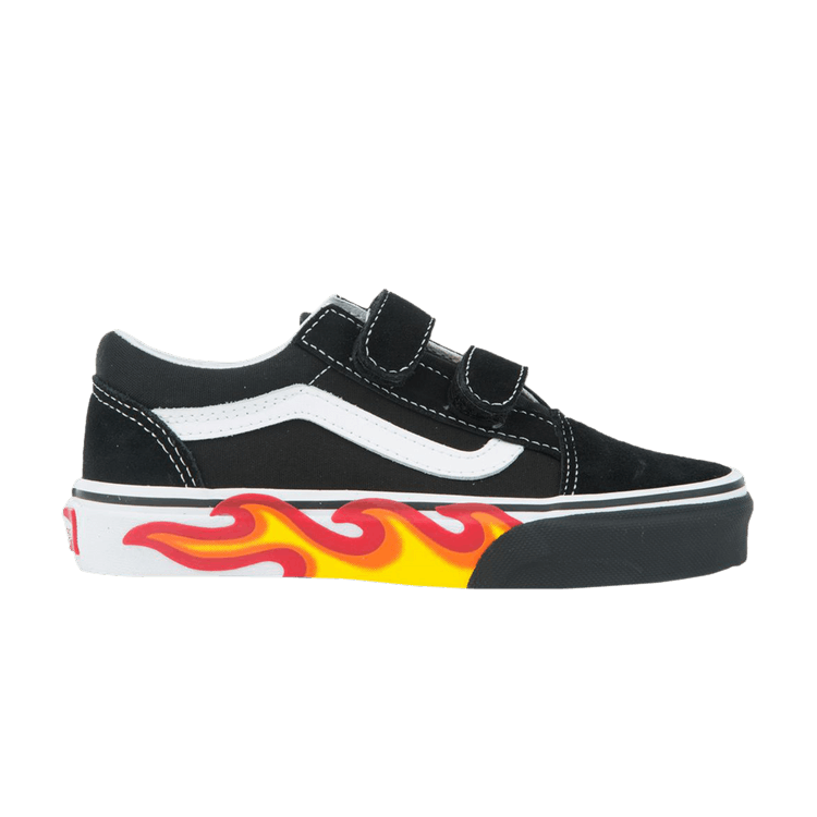 Old Skool V Kids 'Flame Cut Out'