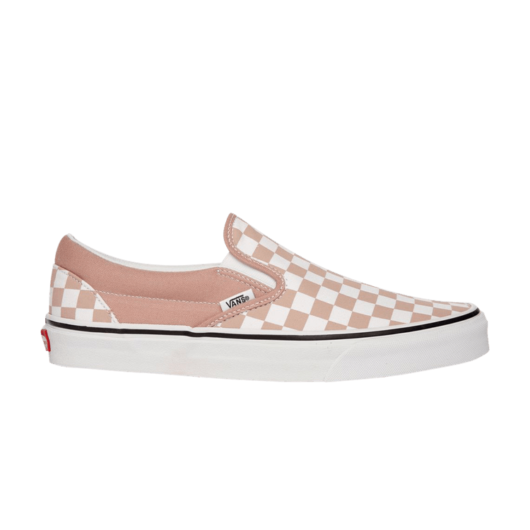 Classic Slip-On 'Checkerboard - Mahogany Rose'