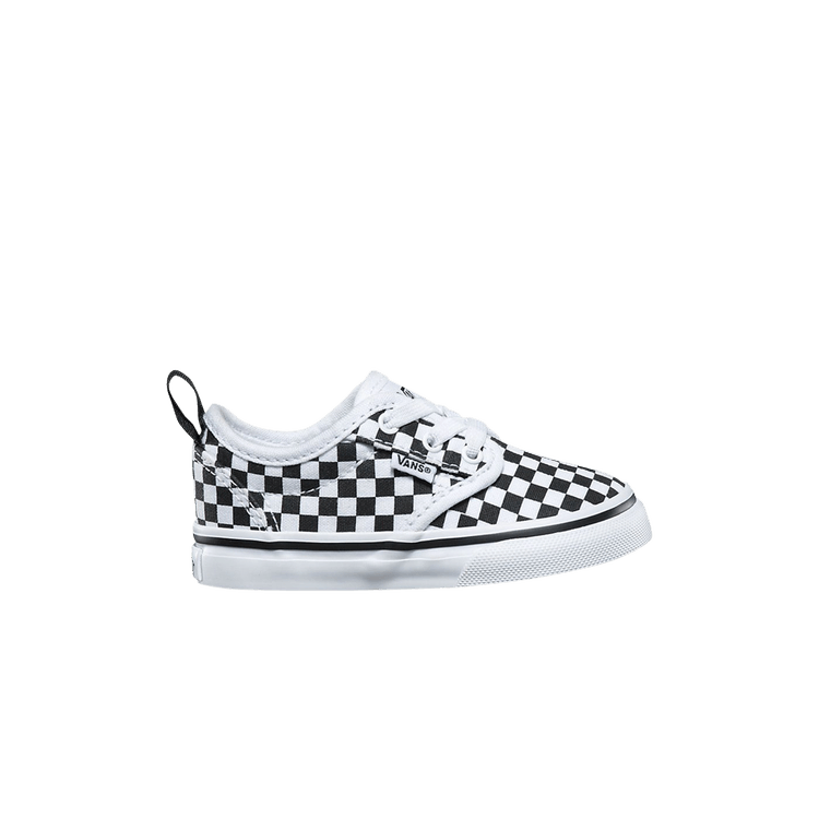 Atwood Slip-On Toddler 'Checkerboard - Black'