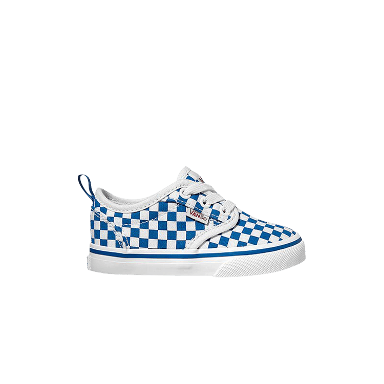 Atwood Slip-On Toddler 'Checkerboard - Victoria Blue'