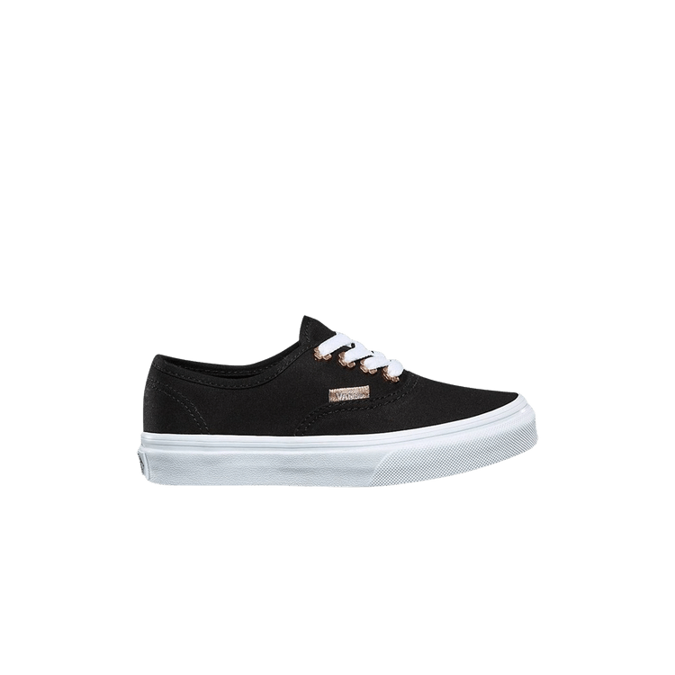 Authentic Toddler 'Flower Eyelet - Black'