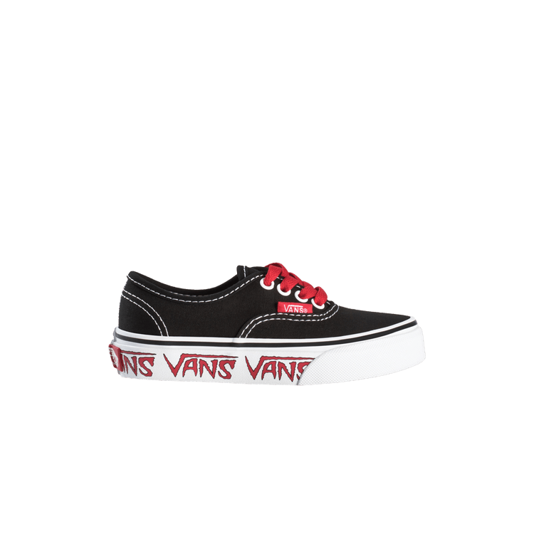 Authentic Toddler 'Sketch Sidewall - Black Red'