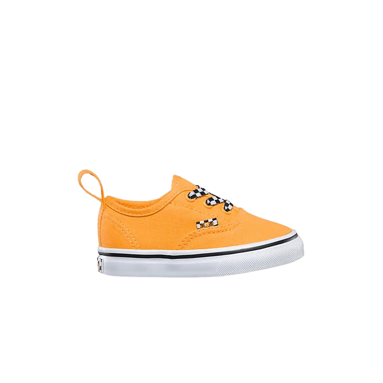 Authentic Elastic Lace Toddler 'Check Lace - Orange Pop'