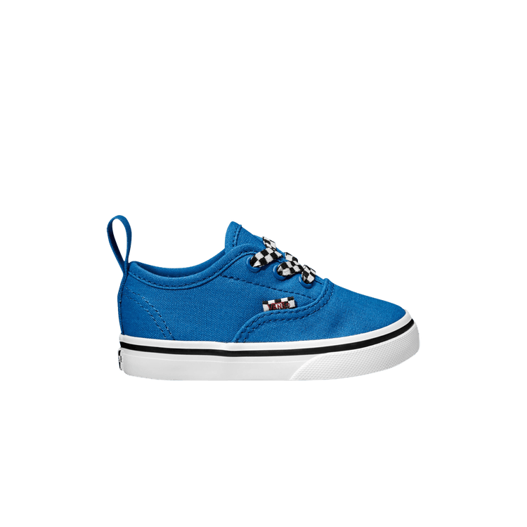 Authentic Elastic Lace Toddler 'Check Lace - Victoria Blue'