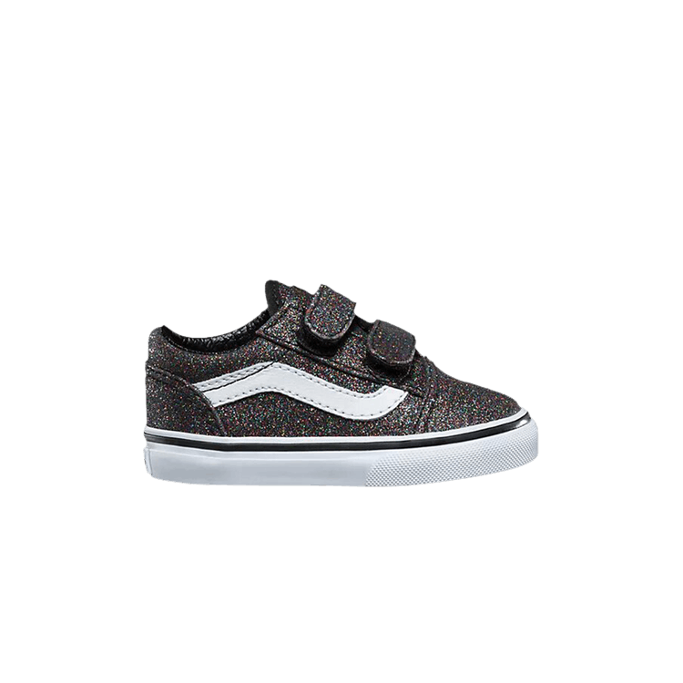 Old Skool V Toddler 'Glitter - Rainbow Black'