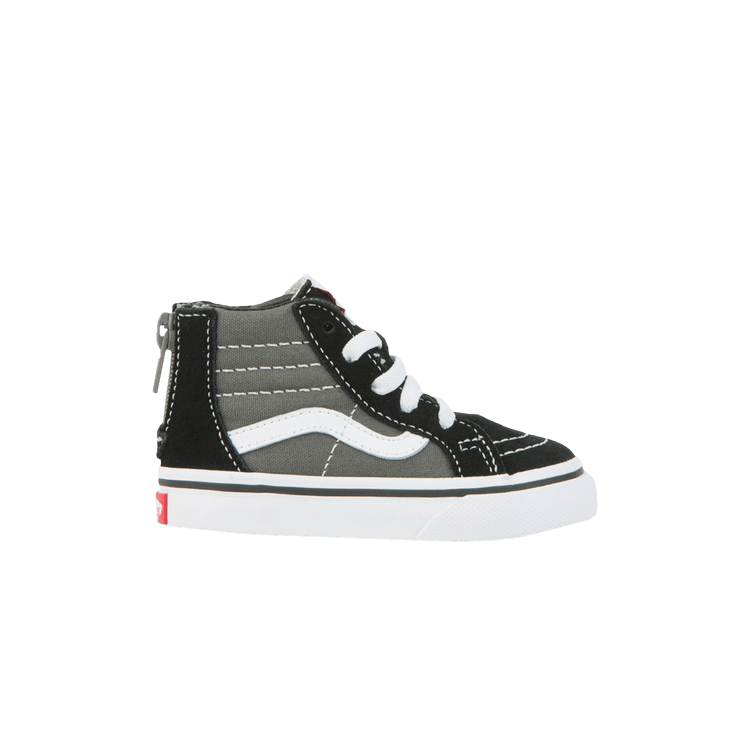 Sk8-Hi Zip Toddler '2-Tone Black Charcoal'