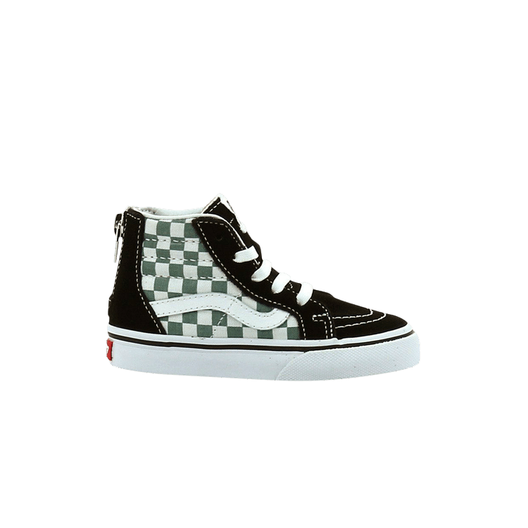 Sk8-Hi Zip Toddler 'Checkerboard - Black Citadel'