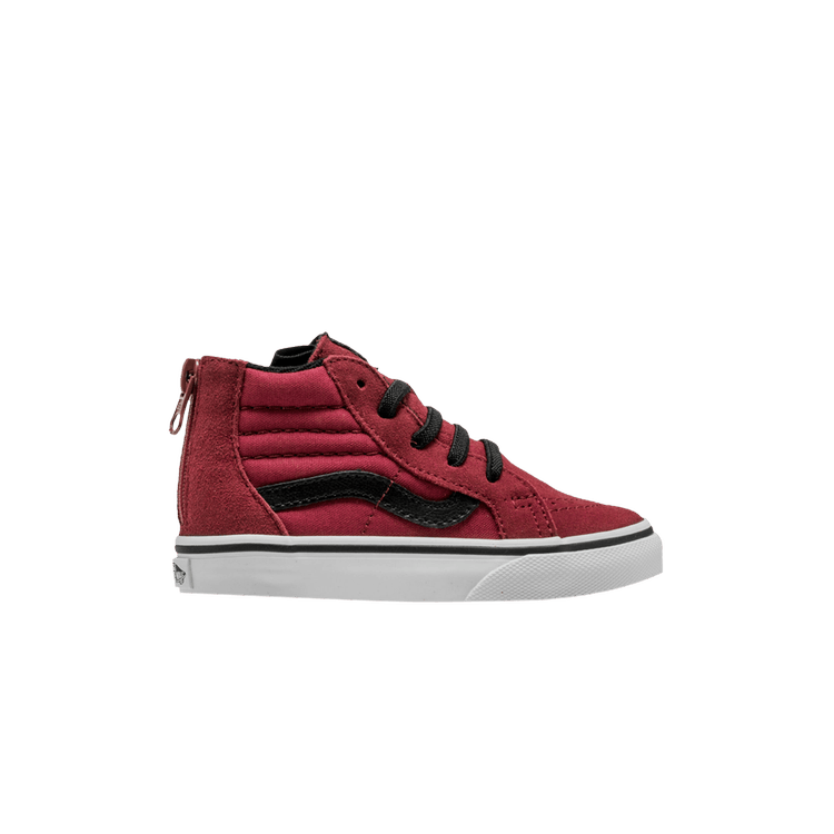 Sk8-Hi Zip Toddler 'Tibetan Red'