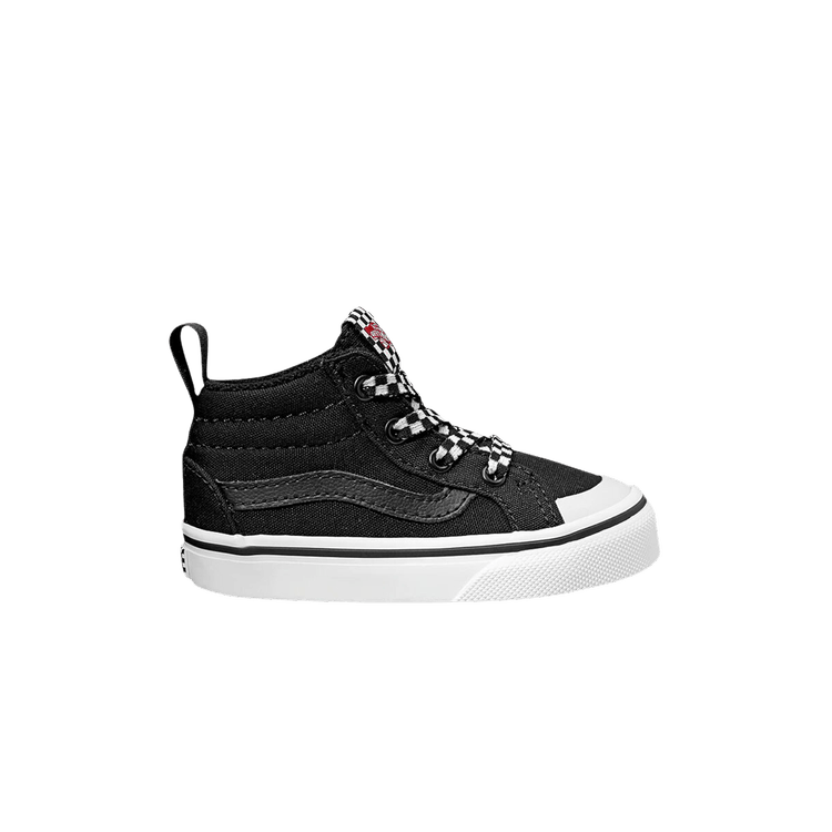 Racer Mid Toddler 'Check Lace - Black'