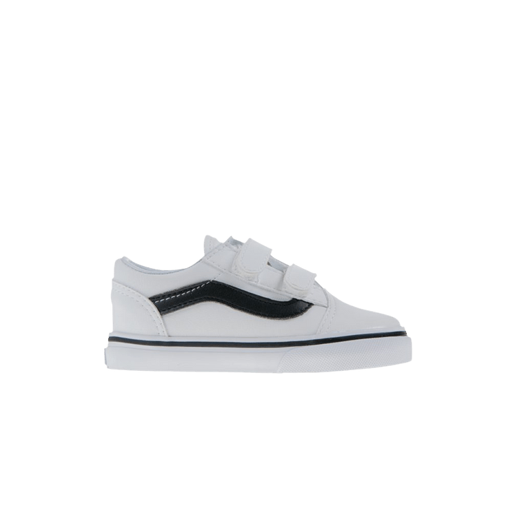 Old Skool V Toddler 'Classic Tumble - White'