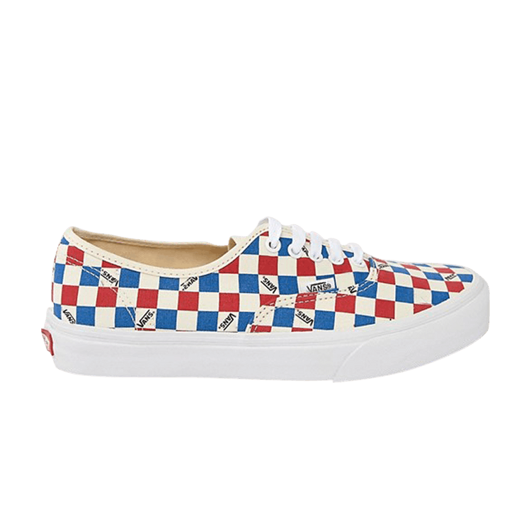 Authentic 'BMX Checkerboard - Blue Red'