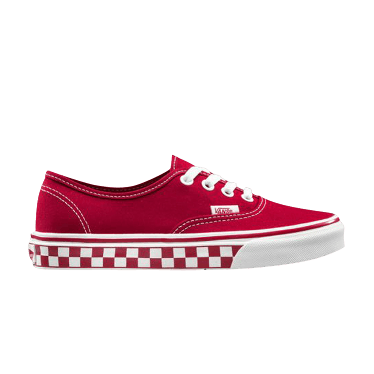 Authentic 'Checkerboard - Racing Red'