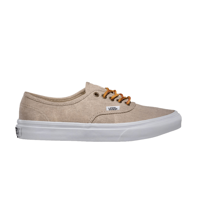 Authentic Slim 'Washed Canvas - Cream'