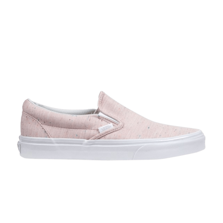 Classic Slip-On 'Speckle Jersey - Pink'