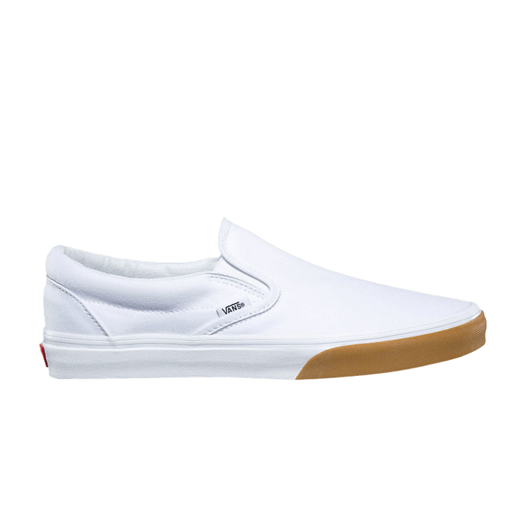 Classic Slip-On 'Gum Bumper - White'