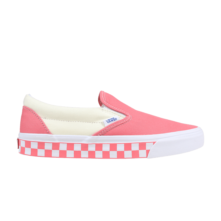 Classic Slip-On 'Checker Sidewall - Spiced Coral'