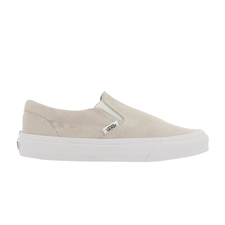 Classic Slip-On 'Pinked Suede - Silver Lining'