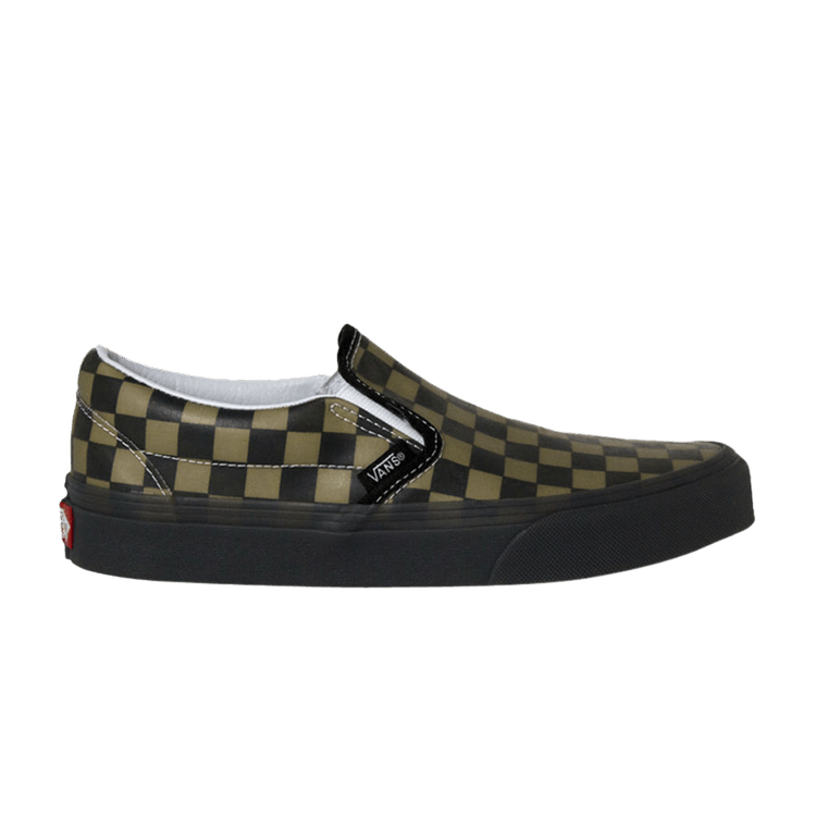 Classic Slip-On 'Translucent Rubber - Black Checkerboard'