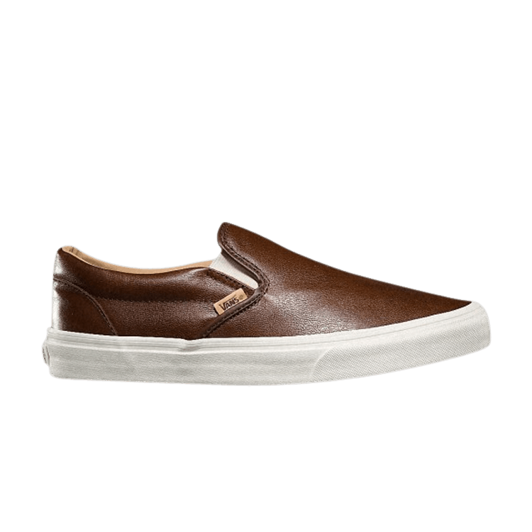 Classic Slip-On Lux Leather 'Shaved Chocolate'