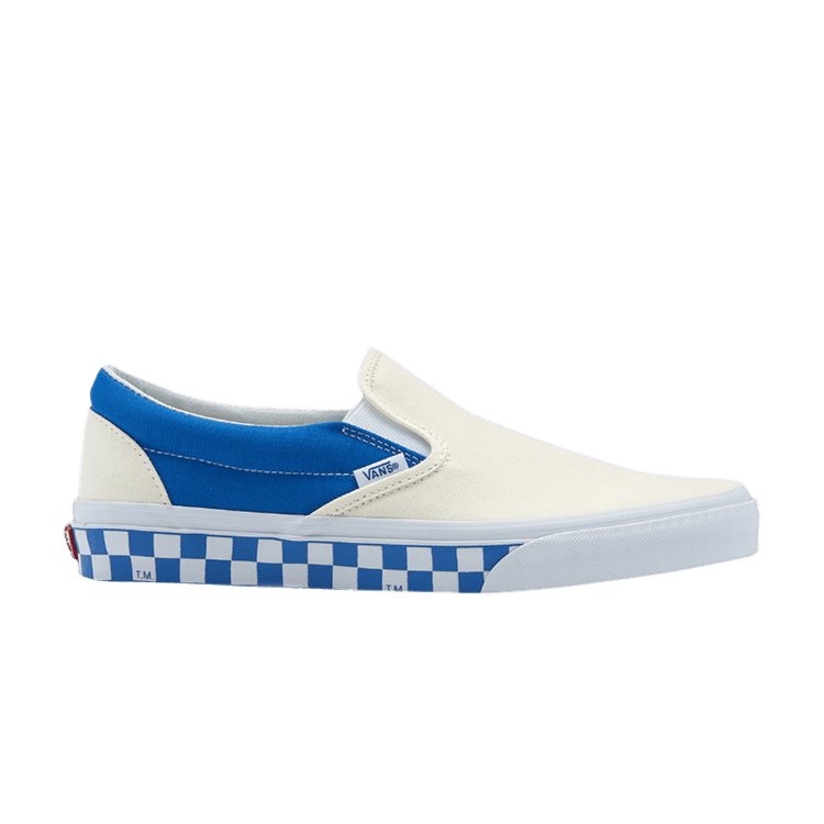 Classic Slip-On 'Sidewall Check - Imperial Blue'