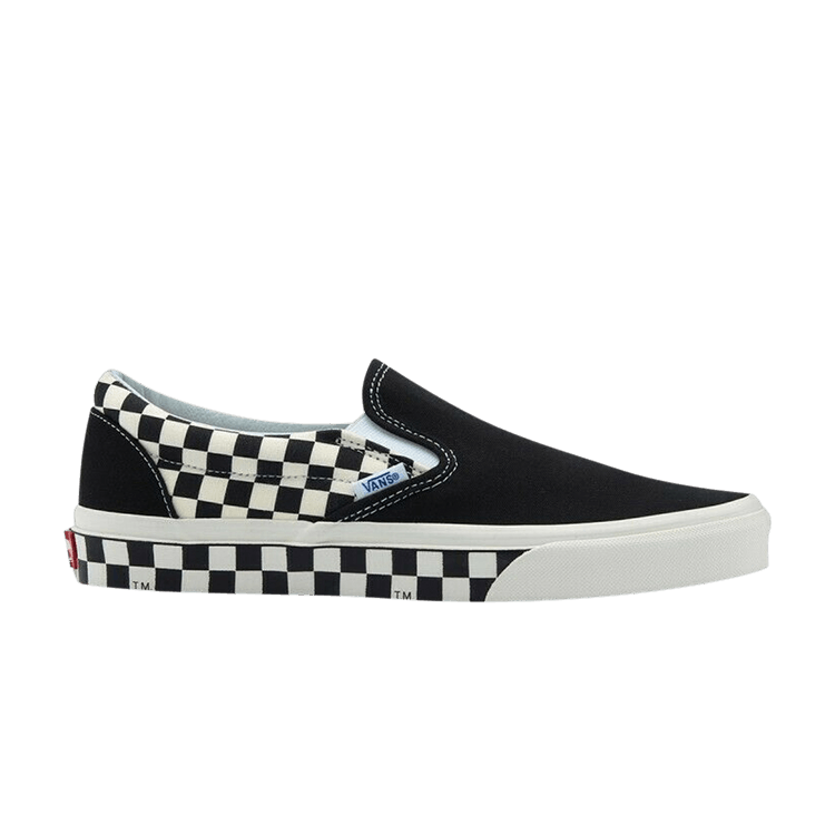 Classic Slip-On 'Sidewall Check - Black'