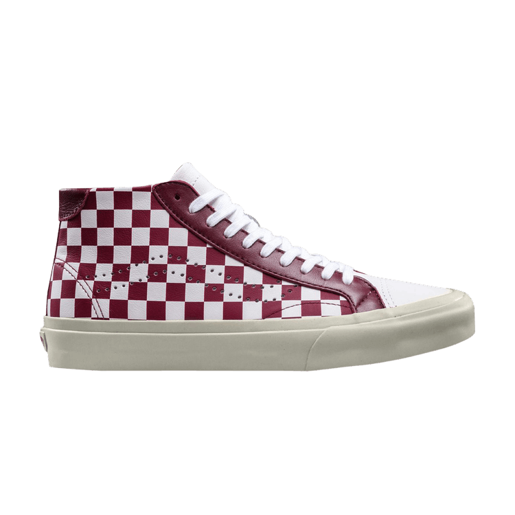 Court Mid 'Checker - White Cabernet'