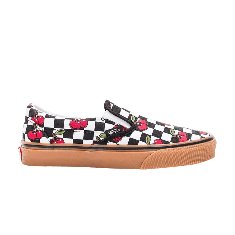 Classic Slip-On 'Cherry Checker'