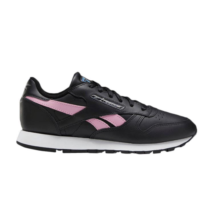 Wmns Classic Leather 'Black Jasmine Pink'